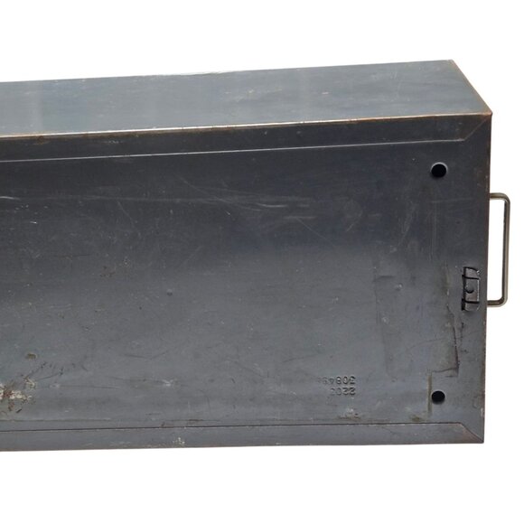 Vintage Metal Industrial Card File Drawer Postcard Photo Storage Steelmaster - Picture 10 of 16